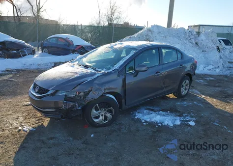 2013 Honda Civic Lx from USA, damaged, VIN 19XFB2F50DE293057